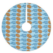 Happy Challah Days Joodse Feestdagen Hanukkah Kerstboom Rok (Voorkant)
