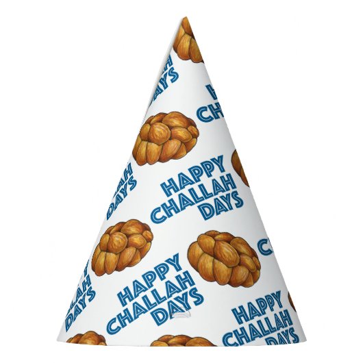 Happy Challah Days Jwish Feestdagen Bread Loaf Feesthoedjes (Links)