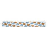 Happy Challah Days Jwish Feestdagen Bread Loaf Satijnen Lint (Voorkant)