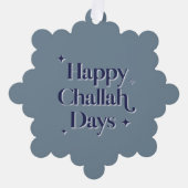 Happy Challah Days Ornament Kaart (Voorkant)