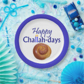 Happy Challah-Days Paper-Bord Papieren Bordje (Feest)