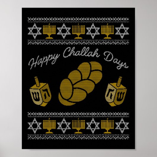 Happy Challah Days Poster (Voorkant)