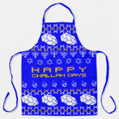 Happy Challah Days Schort (Voorkant)