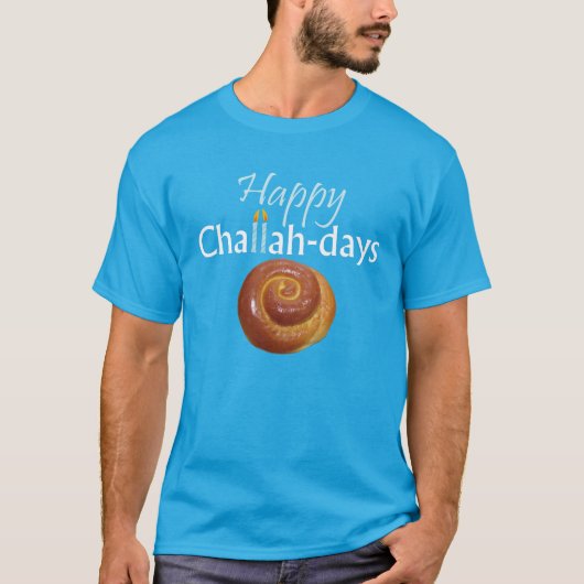 Happy Challah-days T-shirt (Voorkant)