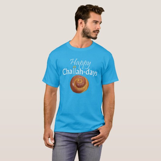 Happy Challah-days T-shirt (Voorkant volledig)