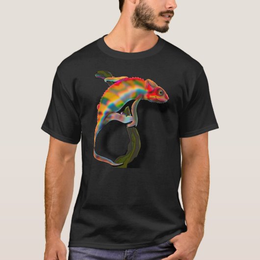 Happy Chameleon T-shirt (Voorkant)