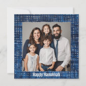 🕎 Happy Chanoeka, aangepaste tekst Feestdagenkaart (Voorkant)