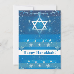 🕎 Happy Chanoeka, aanpasbaar Feestdagenkaart