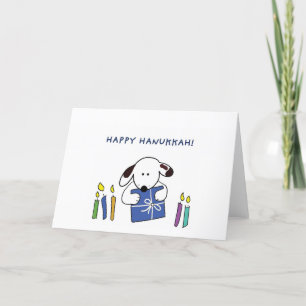 Happy Chanoeka Kaart Vakantie Groet Kaart