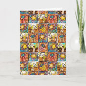 Happy Chanoeka - Sterrennacht Israel Ivoor Kaart (Voorkant)