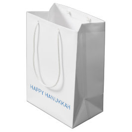 Happy Chanoeka Typografie Holiday Faith Medium Cadeauzakje