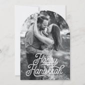 Happy Chanoeka Vakantie Fotokaart Kaart (Voorkant)