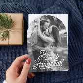 Happy Chanoeka Vakantie Fotokaart Kaart