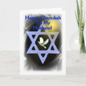 Happy Chanoeka - Voor mijn man Feestdagen Kaart (Voorkant)