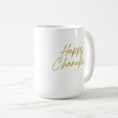 Happy Chanukah Classic Mok, 15 oz Koffiemok (Voorkant rechts)