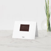 Happy Chanukah en prettige kerstfeestkaart Kaart (Achterkant)