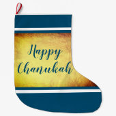 Happy Chanukah Grote Kerstsok (Voorkant)