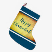 Happy Chanukah Grote Kerstsok (Voorkant (Hangend))