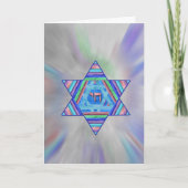 Happy Chanukah Holiday Greeting Card Feestdagen Kaart (Voorkant)