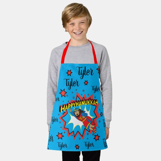 Happy Chanukah Judah Hero Schort (Gedragen)