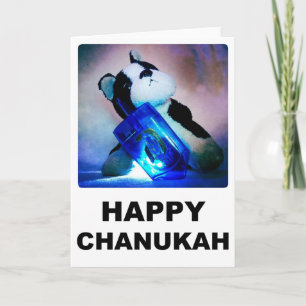 Happy Chanukah-kaart Feestdagen Kaart