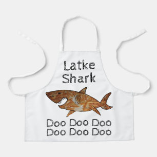 Happy Chanukah Latke Shark Schort