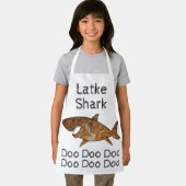 Happy Chanukah Latke Shark Schort (Insitu)