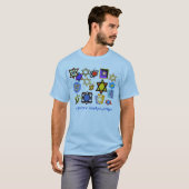 HAPPY CHANUKAH MANNEN SHIRTEN & HOODIES - JUDAICA (Voorkant volledig)