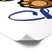 Happy Chanukah Teddy Bear Poster (Hoek)
