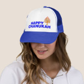 Happy Chanukah Trucker Pet (In situ)
