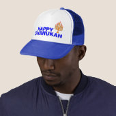 Happy Chanukah Trucker Pet (In situ)