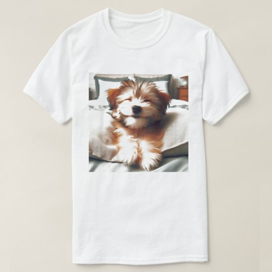 Happy Chappy Pup T-shirt (Design voorkant)