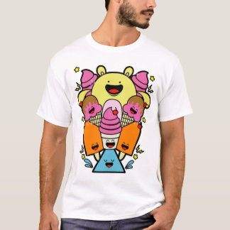 Happy Characters T-shirt