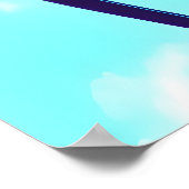 Happy Cheerful Anime cat girl | AI Art Poster (Hoek)