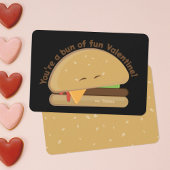 Happy Cheeseburger Kind Valentijnsdag Kaart