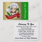 Happy Chef / Caterer / Bakery - SRF Visitekaartje (Voorkant / Achterkant)