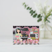 Happy Chef / Caterer / Bakery - SRF Visitekaartje (Staand voorkant)