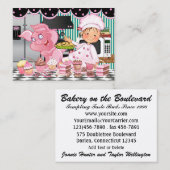 Happy Chef / Caterer / Bakery - SRF Visitekaartje (Voorkant / Achterkant)