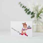 Happy Chef / Caterer / Bakery - SRF Visitekaartje (Staand voorkant)