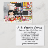 Happy Chef / Caterer - SRF Visitekaartje (Voorkant / Achterkant)