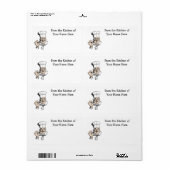 Happy Chef Food Bakker Label (Full Sheet)