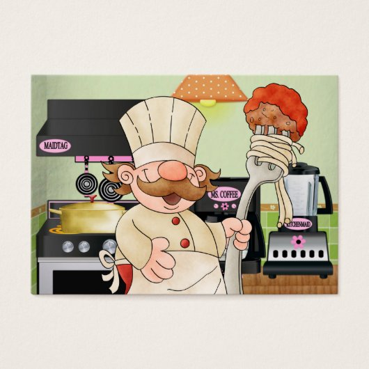 Happy Chef Kitchen Kaart - SRF (Voorkant)