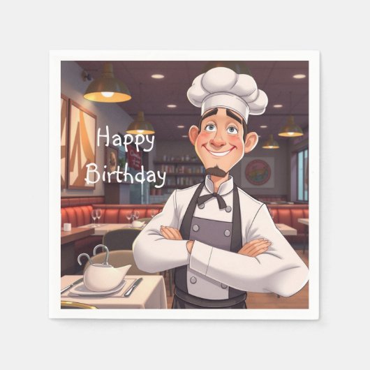 Happy Chef Servet (Voorkant)