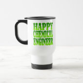 Happy Chemical Engineer in het groen Reisbeker (Links)