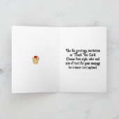 Happy Cherry Popover Dag Kaart (Binnen)