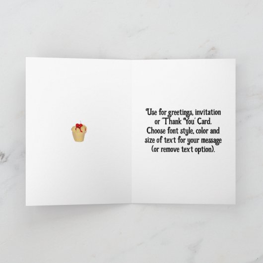 Happy Cherry Popover Dag Kaart (Binnen)