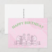 Happy Chess Birthday Briefkaart (Voorkant / Achterkant)