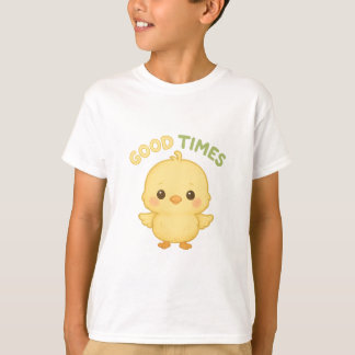 Happy Chick "Goede Tijden" Grafische Kinder T-shir T-shirt