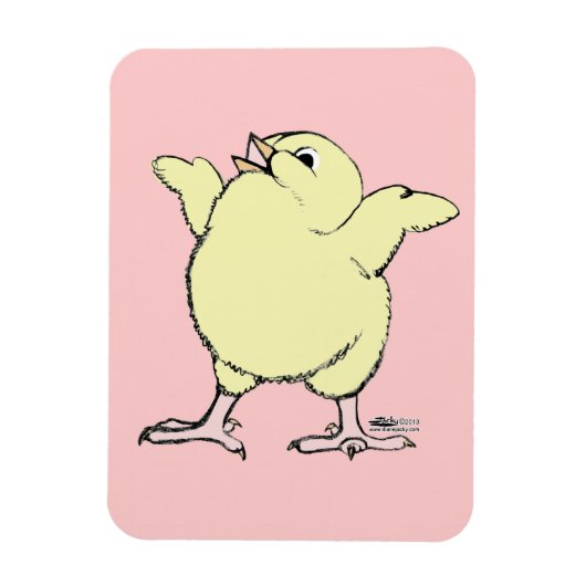 Happy Chick Magneet (Verticaal)