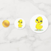 Happy Chick Tafel Confetti (Voorkanten)